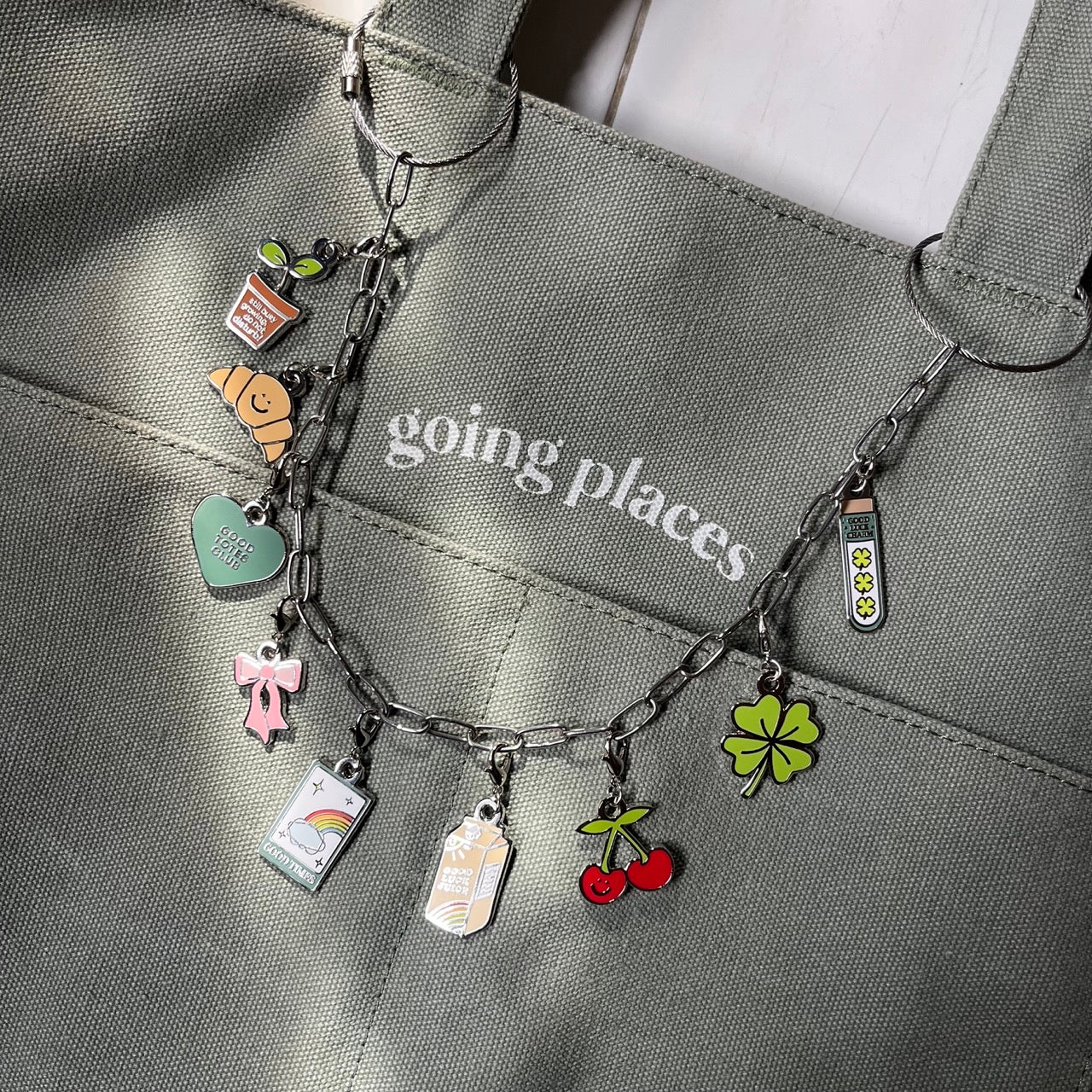 Bag Charm Chain (Paperclip Chain) - Image 4