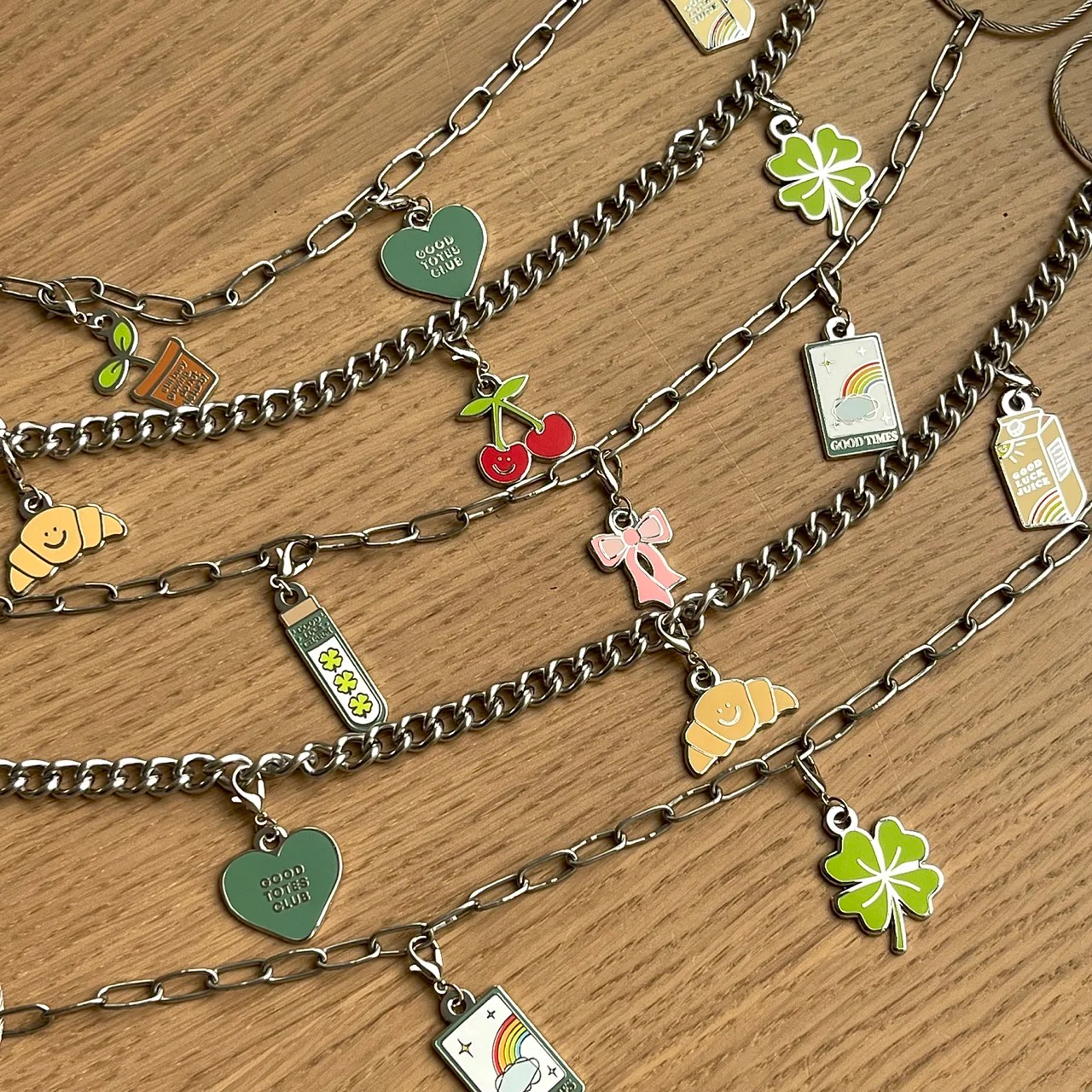 Bag Charm Chain (Paperclip Chain) - Image 6