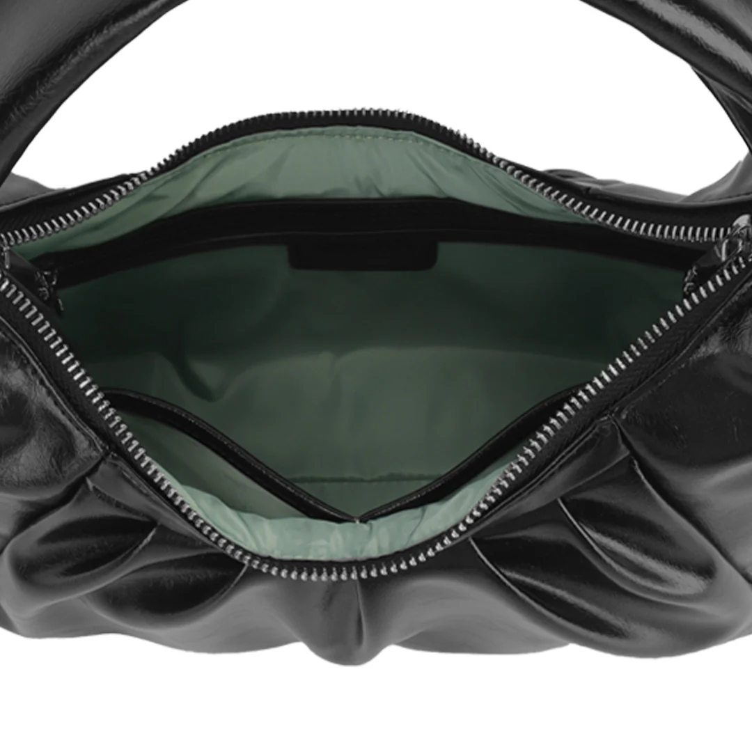 Croissant Hobo Bag (Black) - Image 4