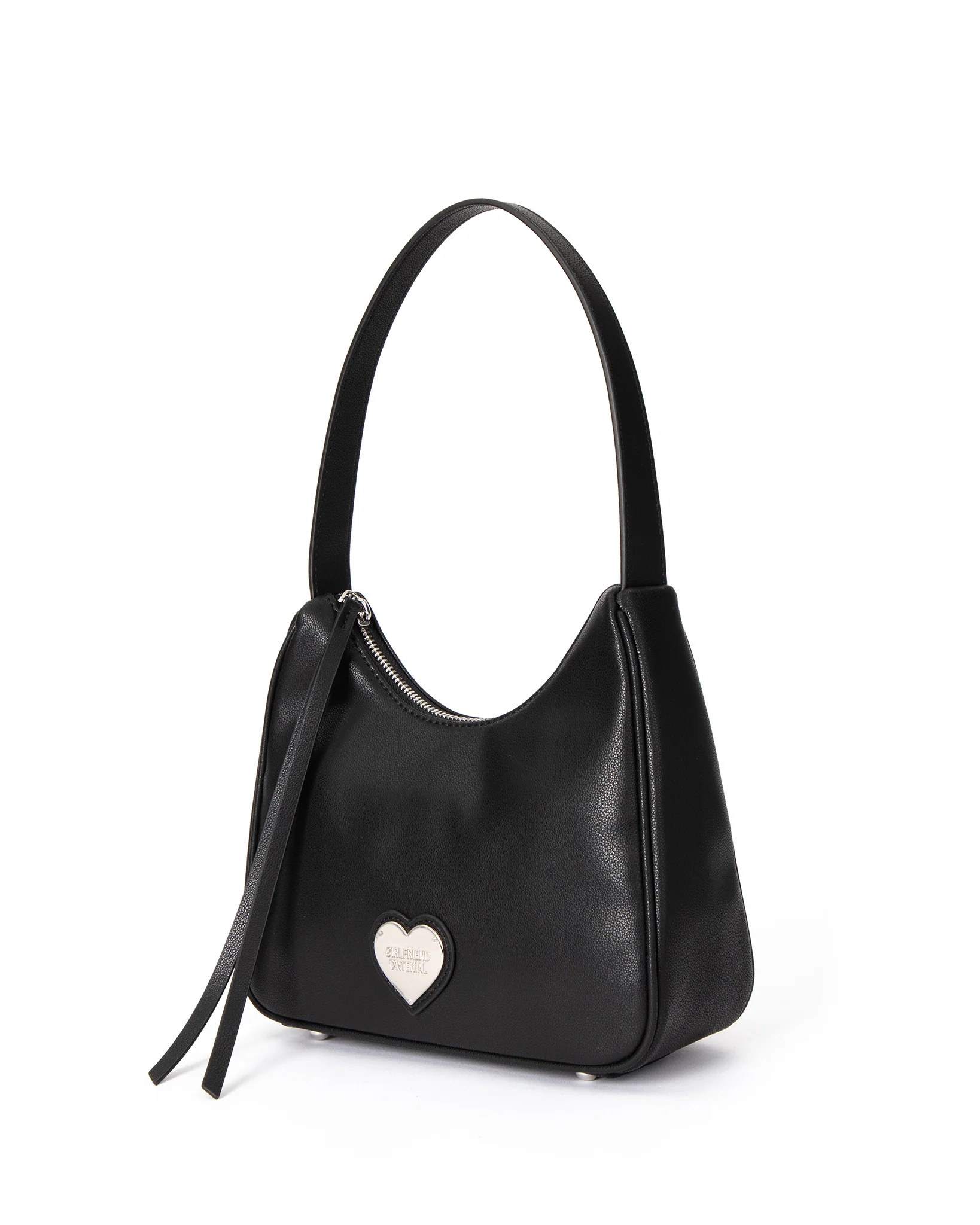 Girlfriend Hobo Bag (Pebbled Black) - Image 8