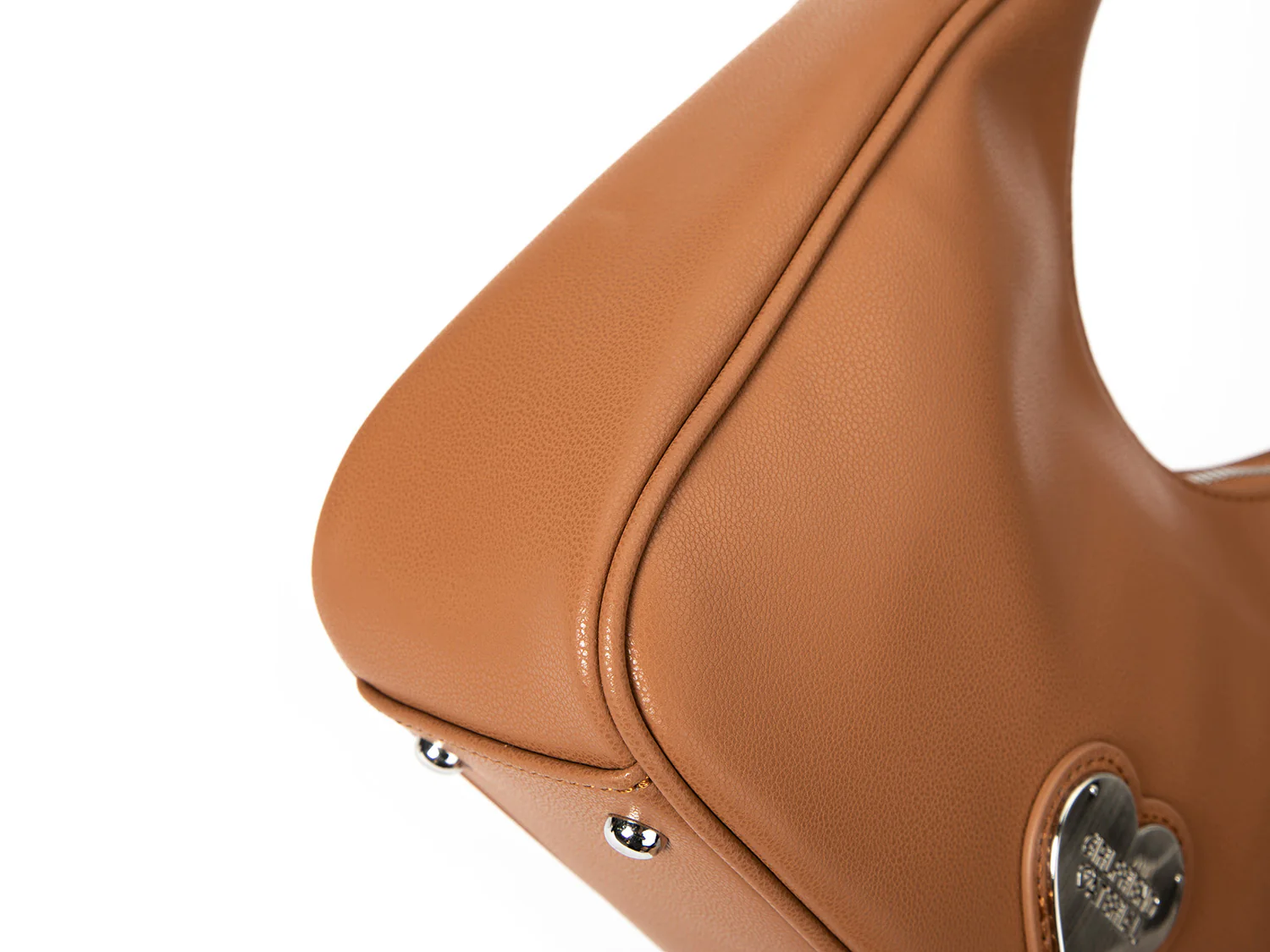 Girlfriend Hobo Bag (Pebbled Caramel) - Image 10