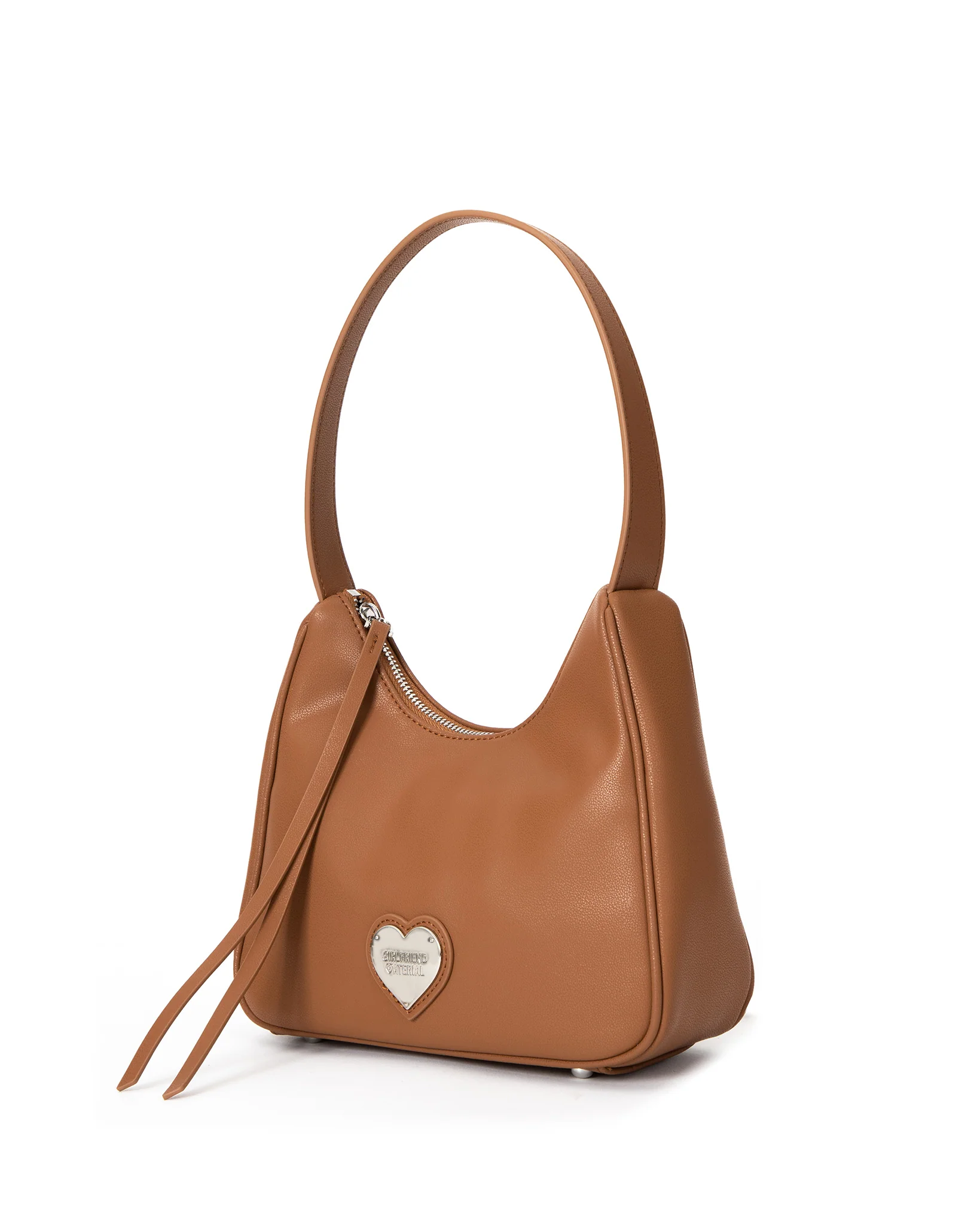 Girlfriend Hobo Bag (Pebbled Caramel) - Image 8