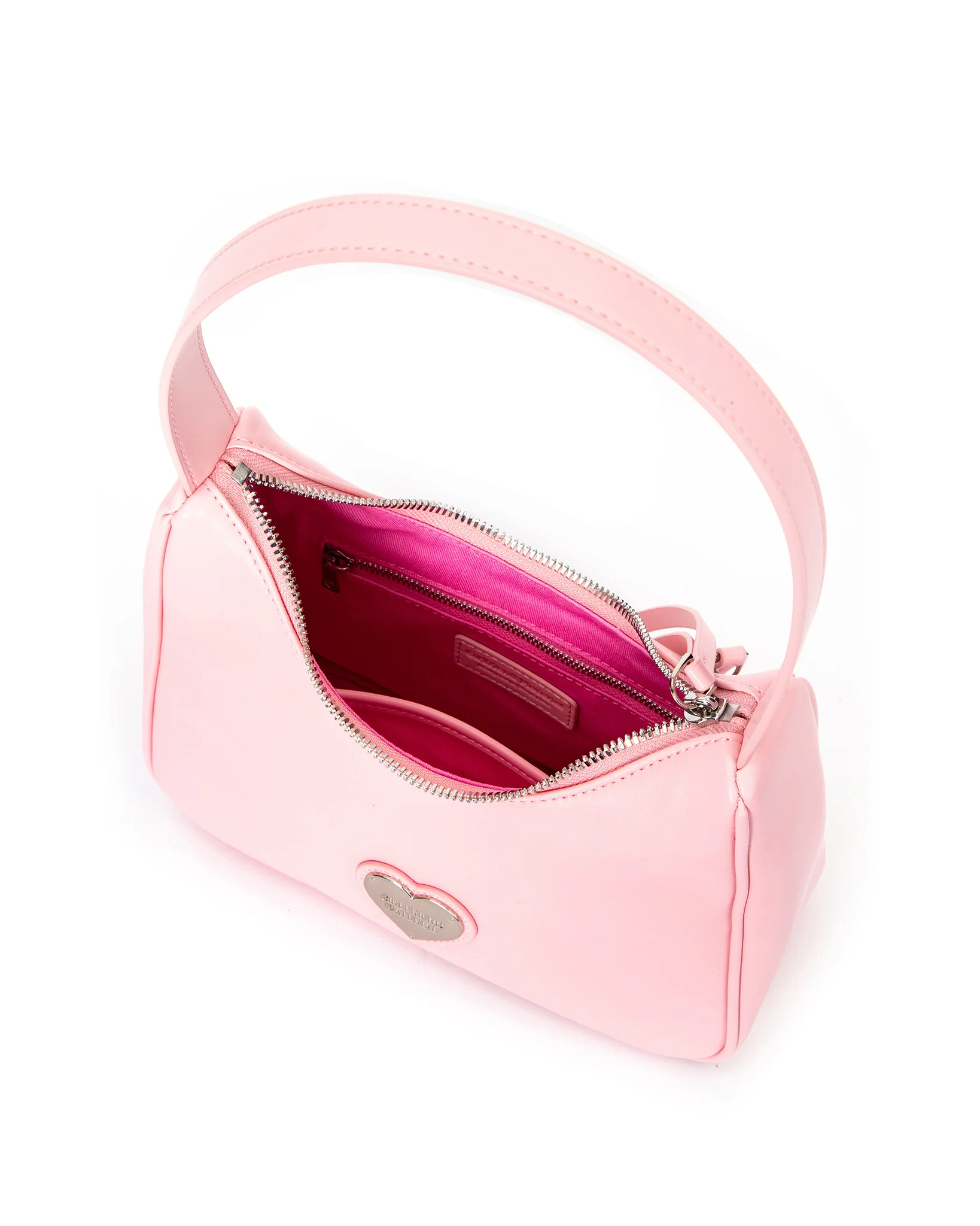 Girlfriend Hobo Bag (Smooth Pink) - Image 5