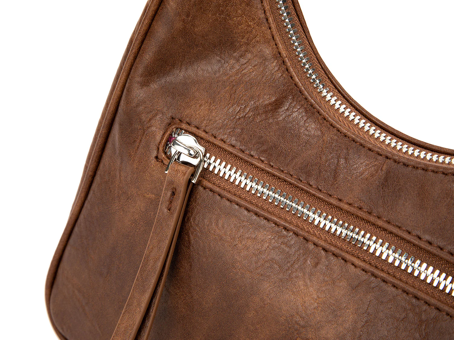 Girlfriend Hobo Bag (Vintage Brown) - Image 6