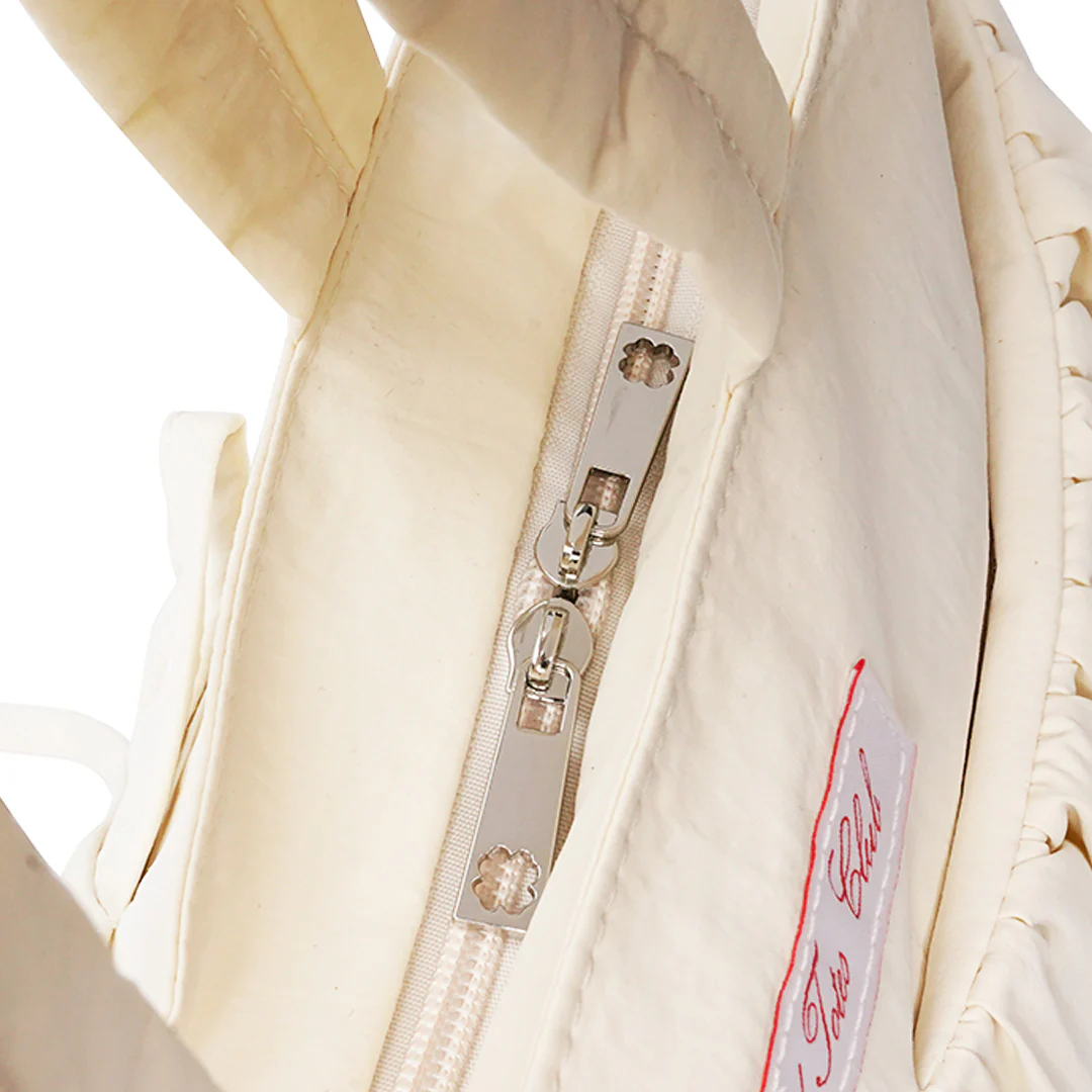 Large Soufflé Tote (Cream) - Image 12