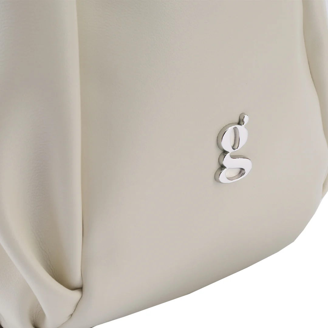 Leather Croissant Sling (Cream) - Image 13