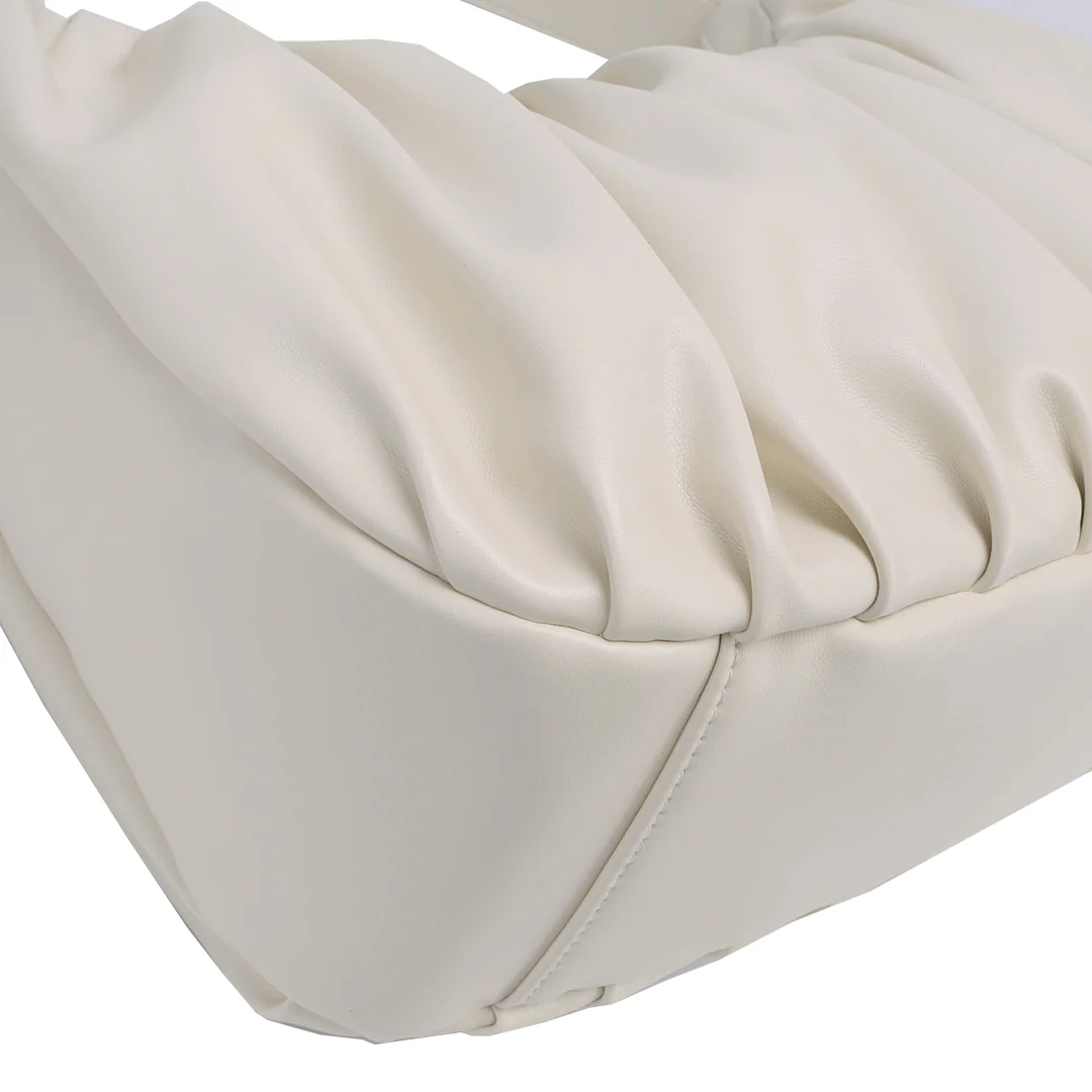 Leather Croissant Sling (Cream) - Image 14