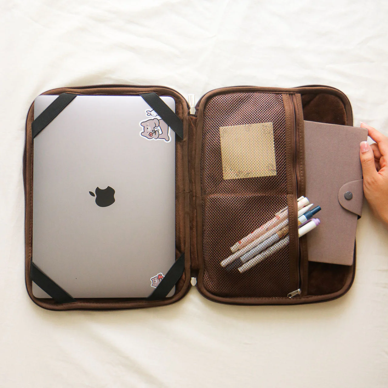 Pillow Laptop Sleeve (Earl Grey) - Image 3