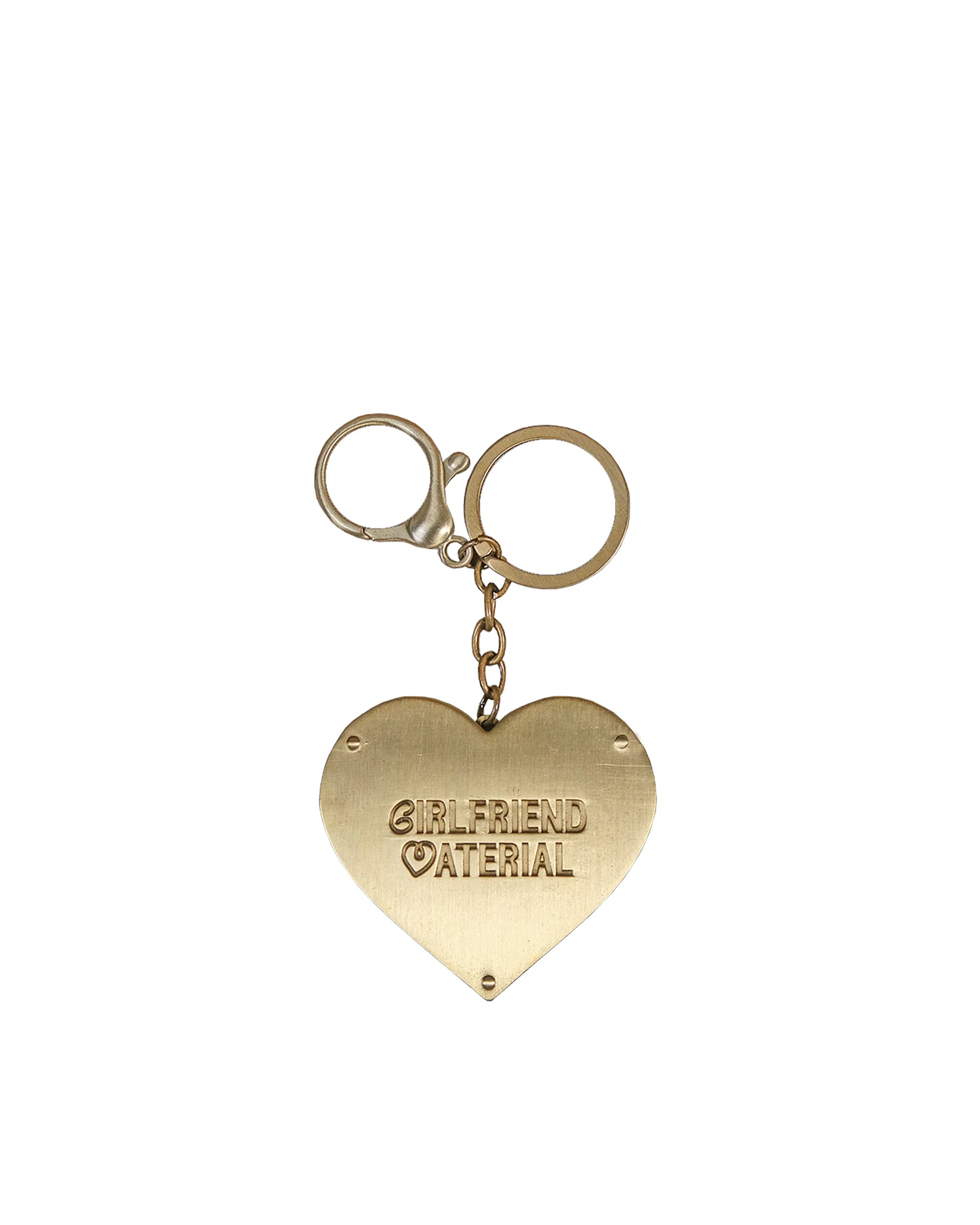 Pocket Mirror Bag Charm (Gold)