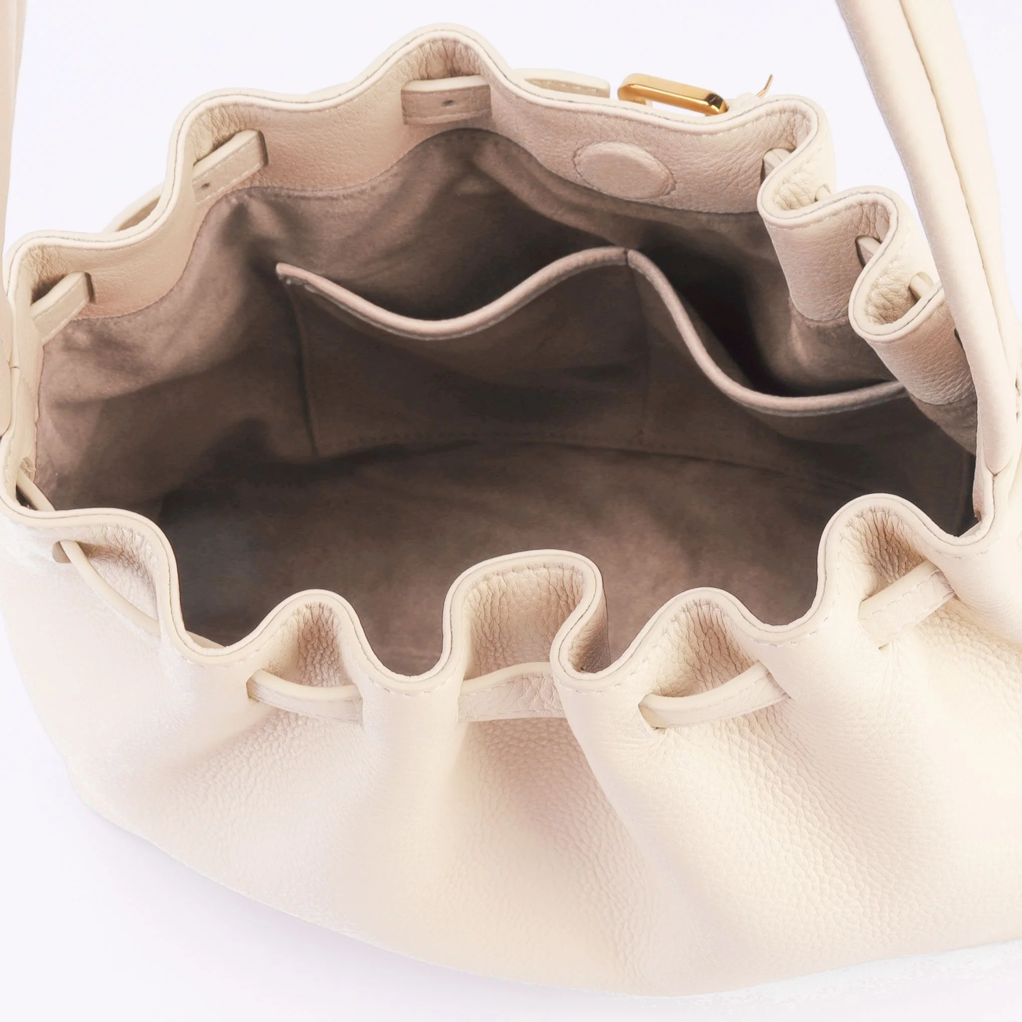 Whisper Bag (Pebbled Cream) - Image 10