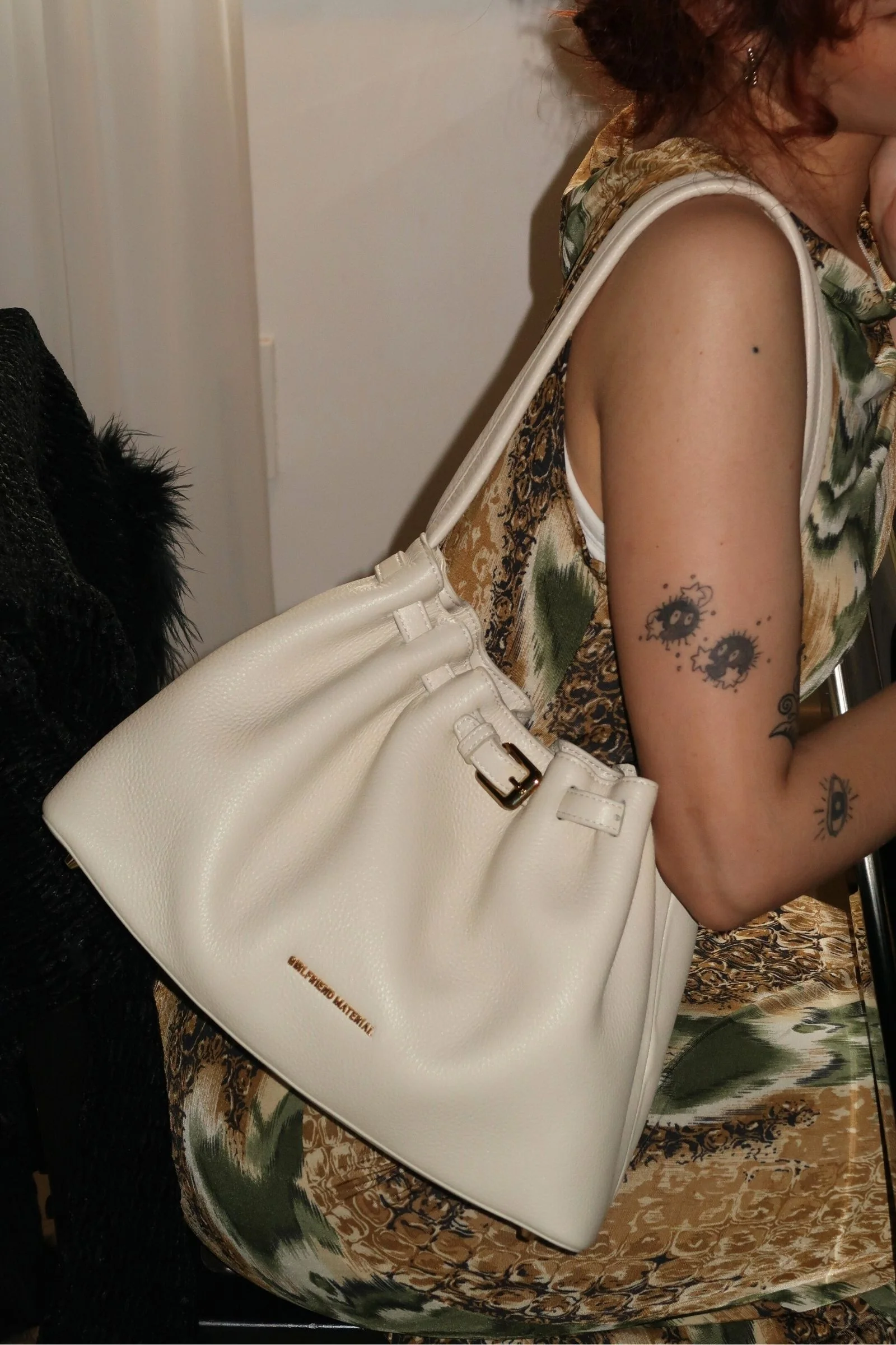 Whisper Bag (Pebbled Cream) - Image 5