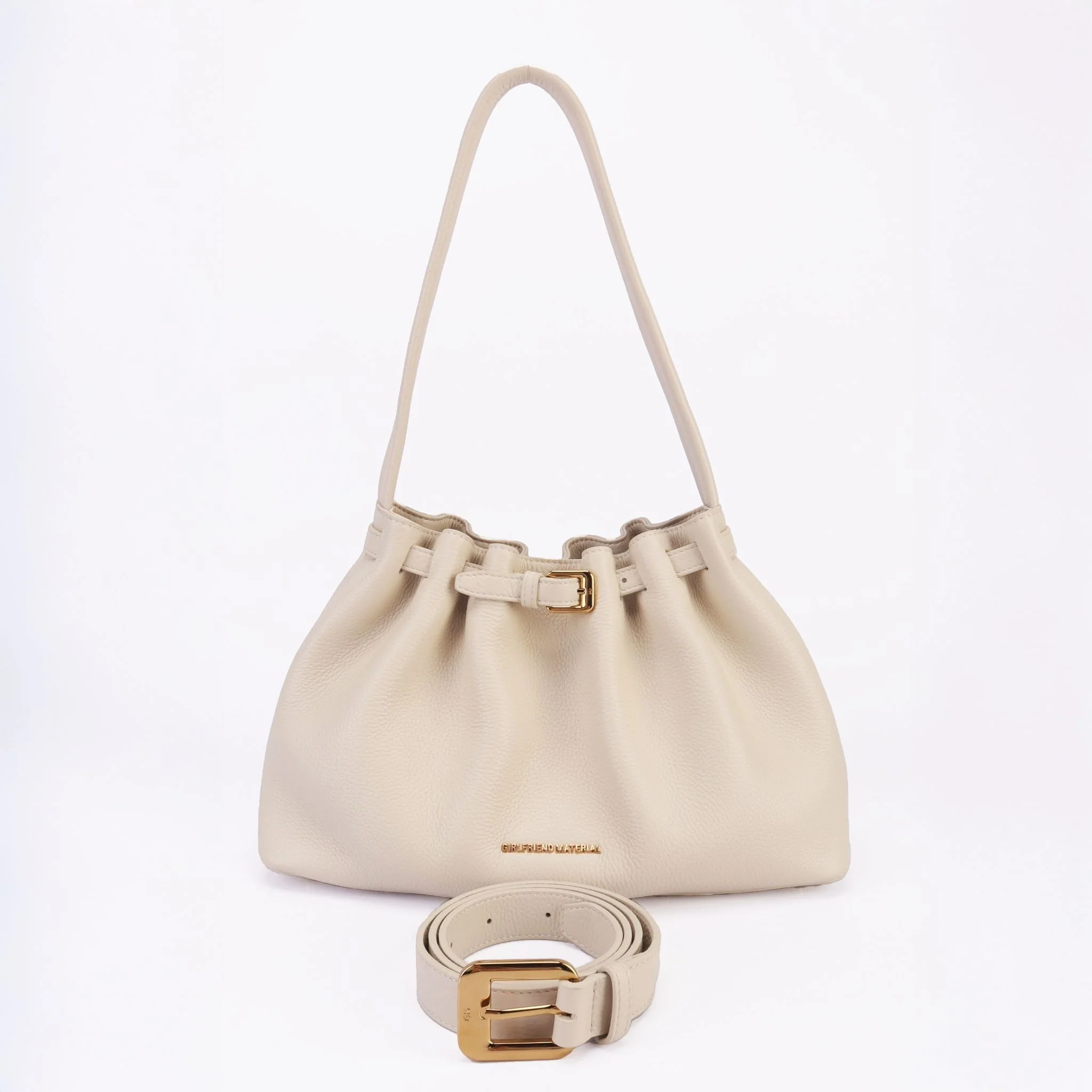 Whisper Bag (Pebbled Cream) - Image 9