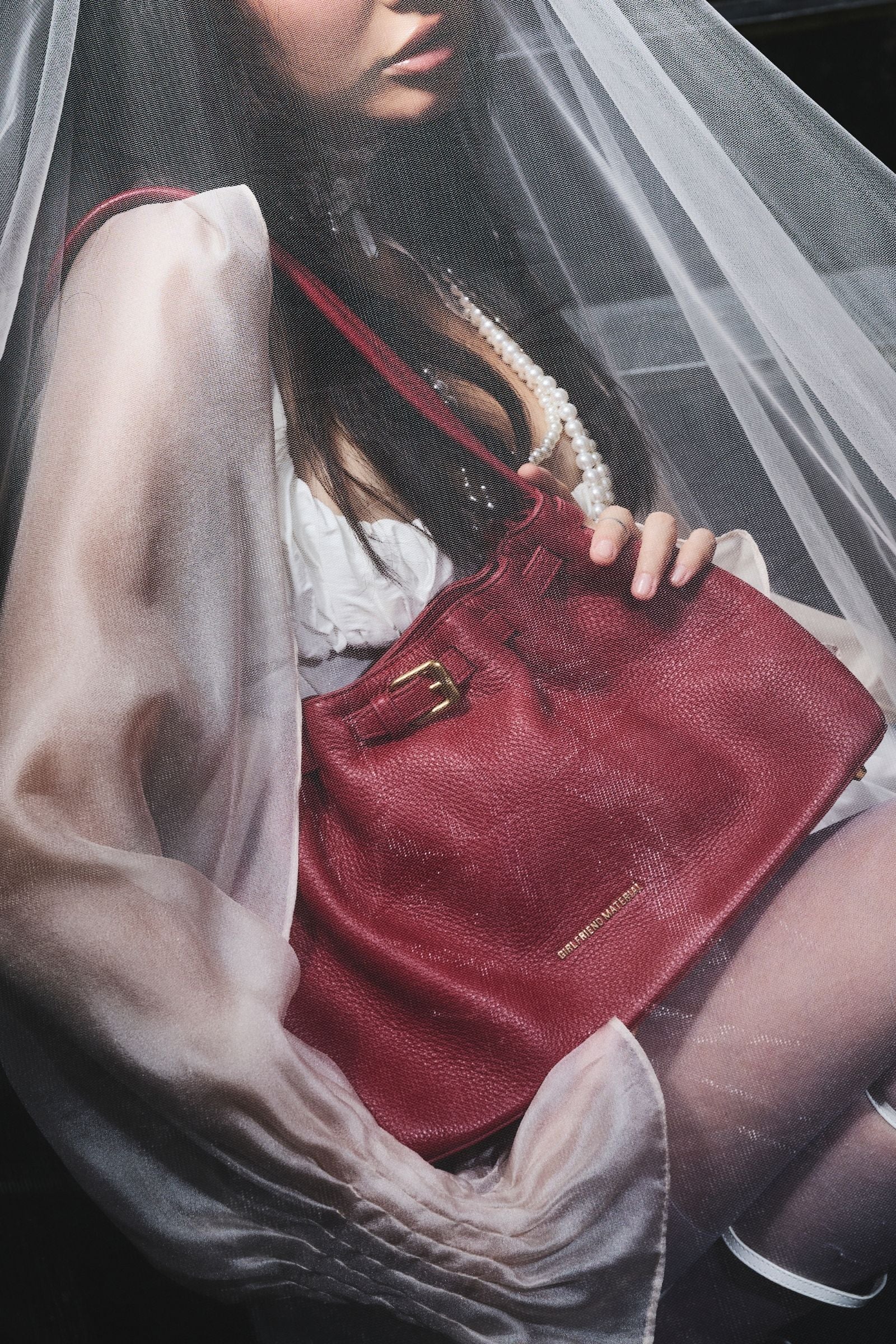 Whisper Bag (Pebbled Ruby) - Image 3
